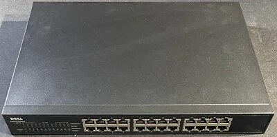 Dell PowerConnect 2224 24-Port 10/100 Mbps Ethernet Switch / XJ146 - Image 1 of 4