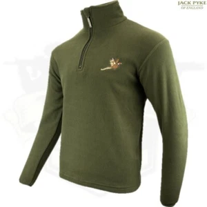 JACK PYKE PHEASANT MOTIF FLEECE PULLOVER MENS S-3XL COUNTRYMAN HUNTING TOP - Picture 1 of 10