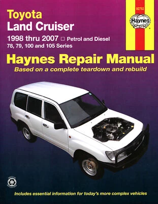 Toyota Land Cruiser 78, 79, 100, 105 Series 1998-2007 Workshop Repair Manual - image 1 of 2