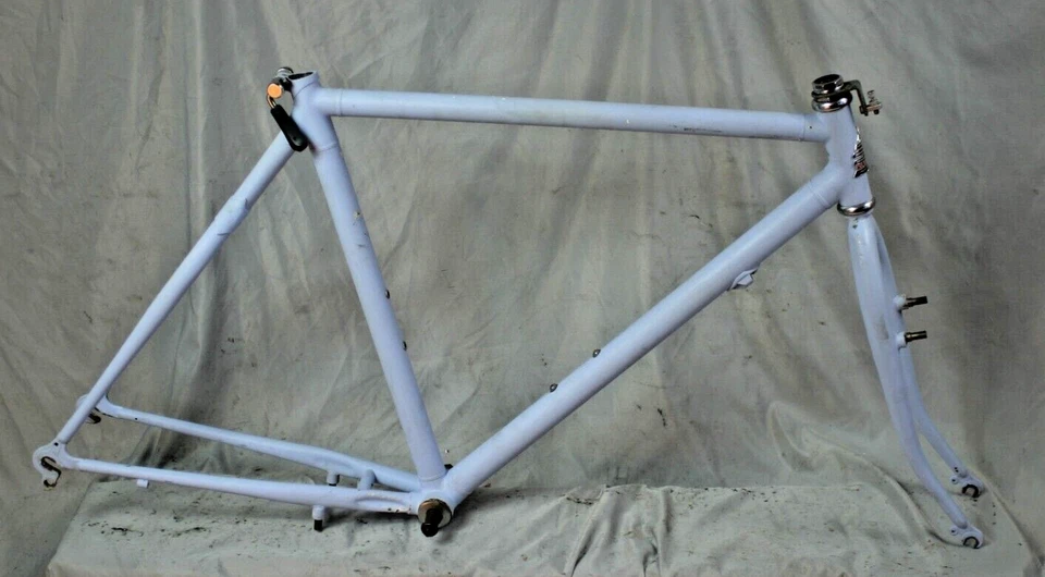 Cuadro de bicicleta MTB Raleigh The Peak 1988 20" grande rígido acero repintado rígido Foto 1 de 4