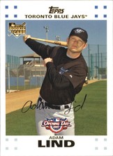 2007 Topps Opening Day #176 Adam Lind (RC)