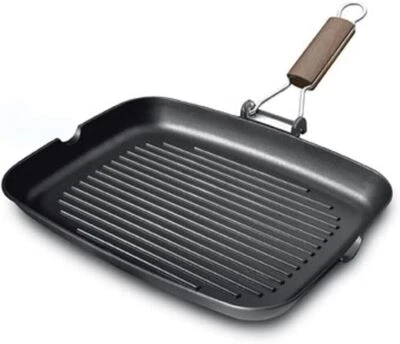 Gril Supreme 28X28 CM Olympia Fabriqué En Italie - Photo 1/3