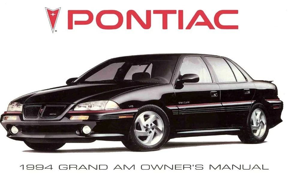 Pontiac Grand Am 1994 manual del propietario guía del usuario Foto 1 de 1