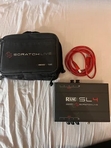 sl4 rane serato Scratch live , 4 channels noir.condition 8/10 - Photo 1/3