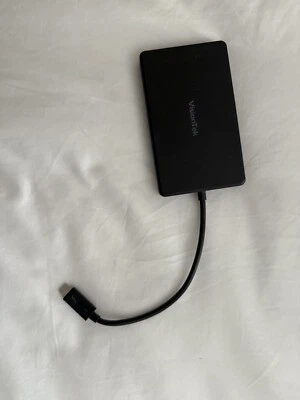 VisionTek External SSD Hard Drive 1TB Thunderbolt 3 Extremely Fast - Image 1 of 4