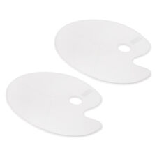 15.7"x11" Paint Tray Palette Painting Pallet Holder with Border Thumb Hole, 2pcs