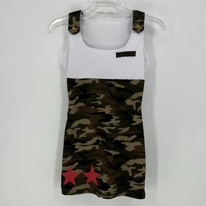Leg Avenue Dress Woman's Junior Size Medium Army Theme Jumper Look NWOT - Picture 1 of 7