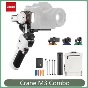 Zhiyun Crane M3 Combo Kit 3-Axis Handheld Gimbal for Mirrorless Smartphone Gopro - Picture 1 of 8