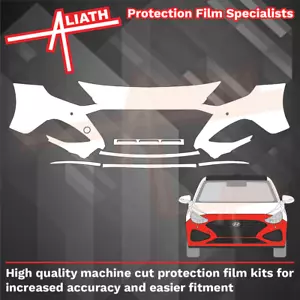 Fit Hyundai i30 N 2021- Pellicola protezione chip pietra paraurti anteriore i30N - Foto 1 di 3