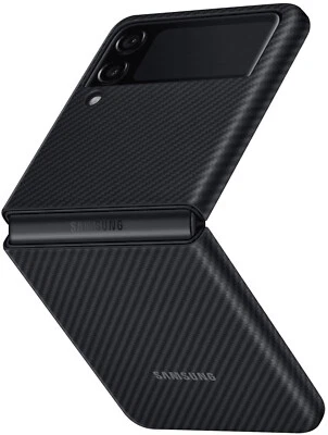 OFFICIAL SAMSUNG GALAXY Z FLIP 3 5G ARAMID COVER CASE GENUINE - Image 1 of 4