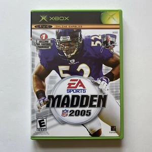 Madden NFL 2005 (Microsoft Xbox, 2004) CIB complete video game Football - Picture 1 of 3