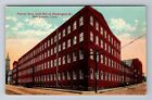 New London CT-Connecticut, Palmer Bros Quilt Mill, Antique Vintage Postcard