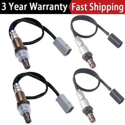 4PCS Oxygen Sensor Upstream+Downstresm For 2007 Nissan 350Z Infiniti G35 3.5L - Image 1 of 4