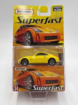 Matchbox Superfast #34 Nissan Z Amarillo SR Foto 1 de 4