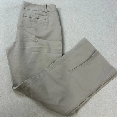 Banana Republic PETITE Straight Leg Beige Business Casual Pants Size 10P U - Image 1 of 4