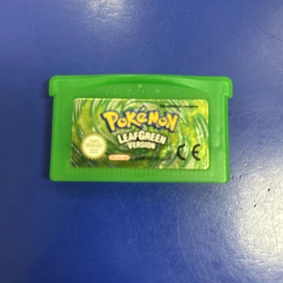 Pokémon Leaf Green Gameboy Advance GBA Genuine Tested Rare Nintendo Cartridge - Image 1 of 4