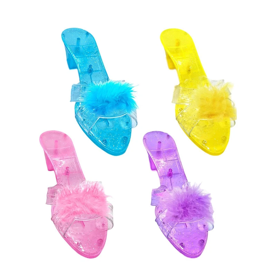 MARKENLOS Prinzessin Schuhe Kostüm Mädchen Heels Slip on Schuh Sandalen für Kindertag