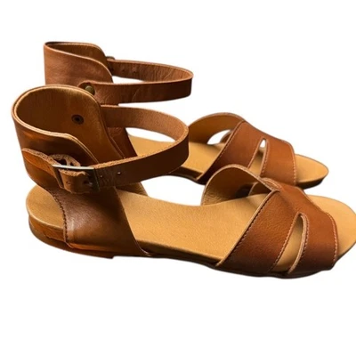 Miz Mooz Analise Ankle Strap Sandal Women Brandy Size EU 38 / US 7.5-8 - Image 1 of 4