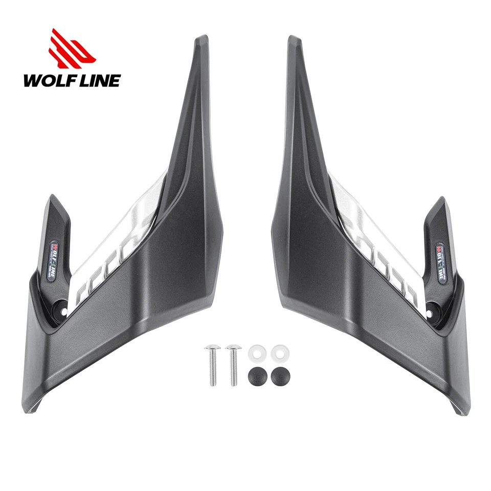 WOLFLINE Wing Fairing Winglets Fin Trim Side Cover For Honda CB650R 2019-2023 — 第 1/4 张图片