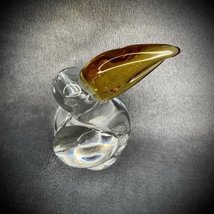 Pelican - V. Nason & C. - Murano Glass Figurine - Italy - Signed - 7” Art Glass - Picture 1 of 17