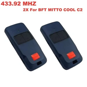 2X Telecomando di ricambio per MITTO2 MITTO4 KLEIO TRC MITTO COOL Fob - Foto 1 di 3
