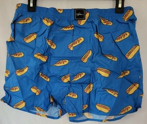 Hollister Herren Web Boxer/Unterwäsche Blau Muster Gr. Medium Neu  - Bild 1 von 6