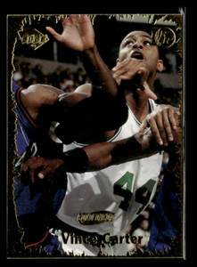 1999 Collector's Edge Rookie Rage #RR-47 Vince Carter Gold Ingot