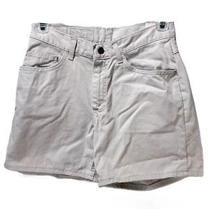 NWT Riders by Lee Simply Khakis Women's Size 12 Medium Khaki Shorts in Beige Tan - Picture 1 of 8