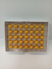 35pcs Gateron CAP Switch Yellow Gold Gaming Keyboard Linear 3 Pin Keys