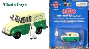 Divco 1:87 Scale HO Milk Truck w/Milkman Parmelee Bros. Dairy Products AHM87-005 - Picture 1 of 2