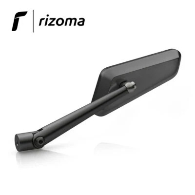 Rétroviseur Droite [RIZOMA] Circuit 744 - Pour Moto / Noir - BS201B - Photo 1/3