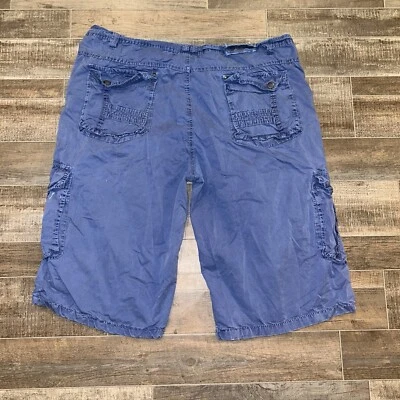 Y2K Stone Touch khaki longer Cargo Shorts Mens Sz 40 - Image 1 of 4