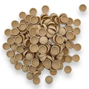 Rosa Beige, Dos Piezas Mate 6/8g Cúpula Tornillo Snap-Caps™ Cubierta Unicaps Plástico - Imagen 1 de 3