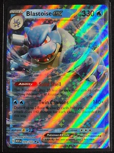 Blastoise ex 009/165 (Double Rare) Pokemon 151 Near Mint - Picture 1 of 1