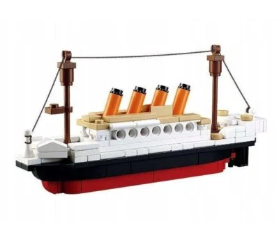 SLUBAN Klemmbausteine Spielbausteine Spielset Schiff Titanic Mini (194 Teile) Spielzeug