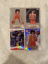 2022 topps chrome mcdonald's all american Anthony Black 4 card lot