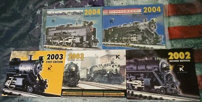 K-Line Toy Trains 2002 2003 2004 First & Second Edition Catalog Magazine Model - Image 1 of 4