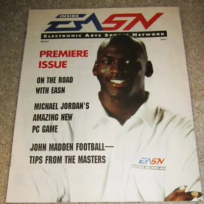 Michael Jordan 1992 Chicago Bulls Inside EASN NBA23 Carolina Basketball EA SPORT - Image 1 of 4