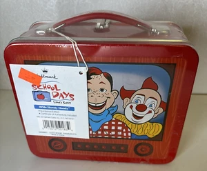 1998 Howdy Doody Sammlerstück Mini Blech Brotdose nummeriert Punze 8254 - Bild 1 von 9