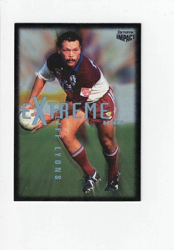 1995 Dynamic Impact Rugby League Cliff Lyons #20 (Manly Sea Eagles) - image 1 of 1