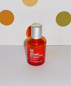 The Body Shop White Musk White Hot Summer Eau De Toilette Spray 1.0oz NEW RARE - Picture 1 of 2