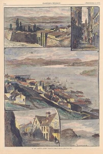 Harper's Weekly 1879: "EN Y ALREDEDOR DE QUEBEC" - Imagen 1 de 1