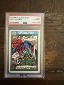 1990 Marvel Universe SPIDER-MAN PRESENTS: DOCTOR DOOM #150 PSA 10 GEM MINT 💎 - Picture 1 of 2