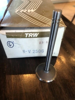 Válvulas de motor TRW V2506 para CHRYSLER 238 273 318 CARB FI PASS & TRK Cantidad 6 Foto 1 de 4