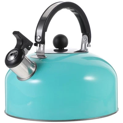  Whistling Tea Pot Stovetop Kettle for Boiling Water Stainless Steel - Image 1 of 4
