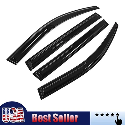 Visera de ventana para Toyota Highlander 2008-2013 3D ondulada cinta 4X estilo Mugen Foto 1 de 4