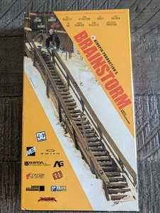 Rare Brainstorm VHS 2001 Kingpin Productions Snowboarding Video Film / Vintage - Picture 1 of 3