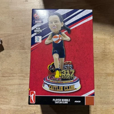 Caitlin Clark Single Season Assist Record Bobblehead - Limited Edition #/224 NEW - Image 1 of 2