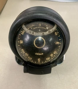 De colección. Brújula de barco marino Danforth Corsair/números blancos/excelente estado de funcionamiento. - Imagen 1 de 8