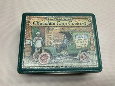 Vintage Of A Replica Old Fashioned Chocolate Chip Cookies Tin With Lid. - Image 1 of 4